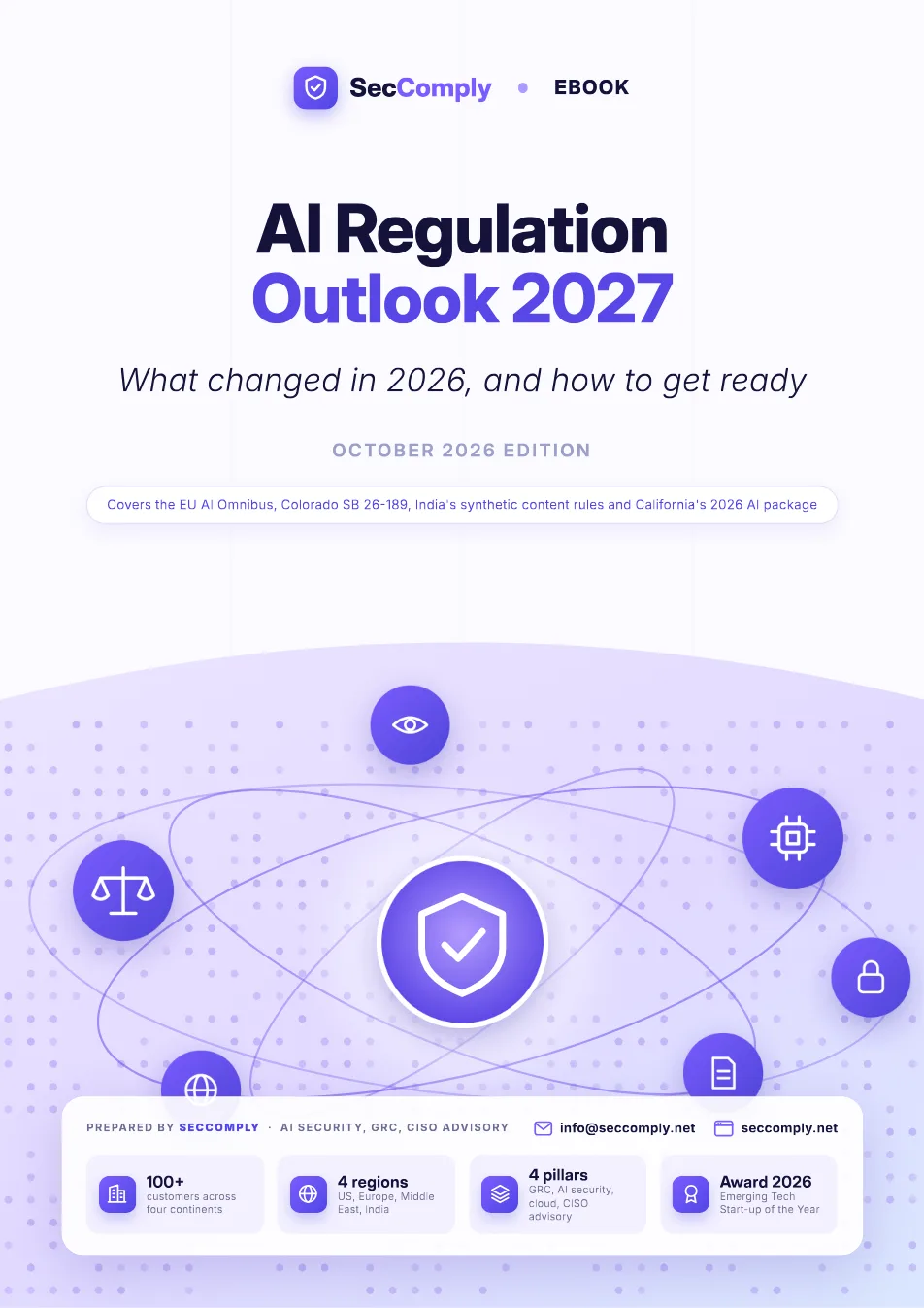 Cover of AI Regulation Outlook 2027: What changed in 2026, and how to get ready