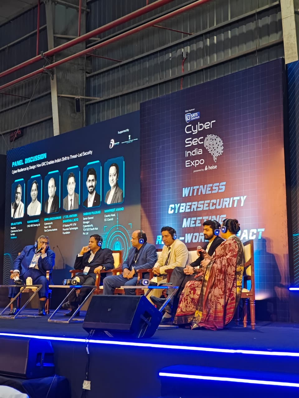 GRC panel discussion: Cyber Resilience by Design โ How GRC Enables India's Shift to Threat-Led Security