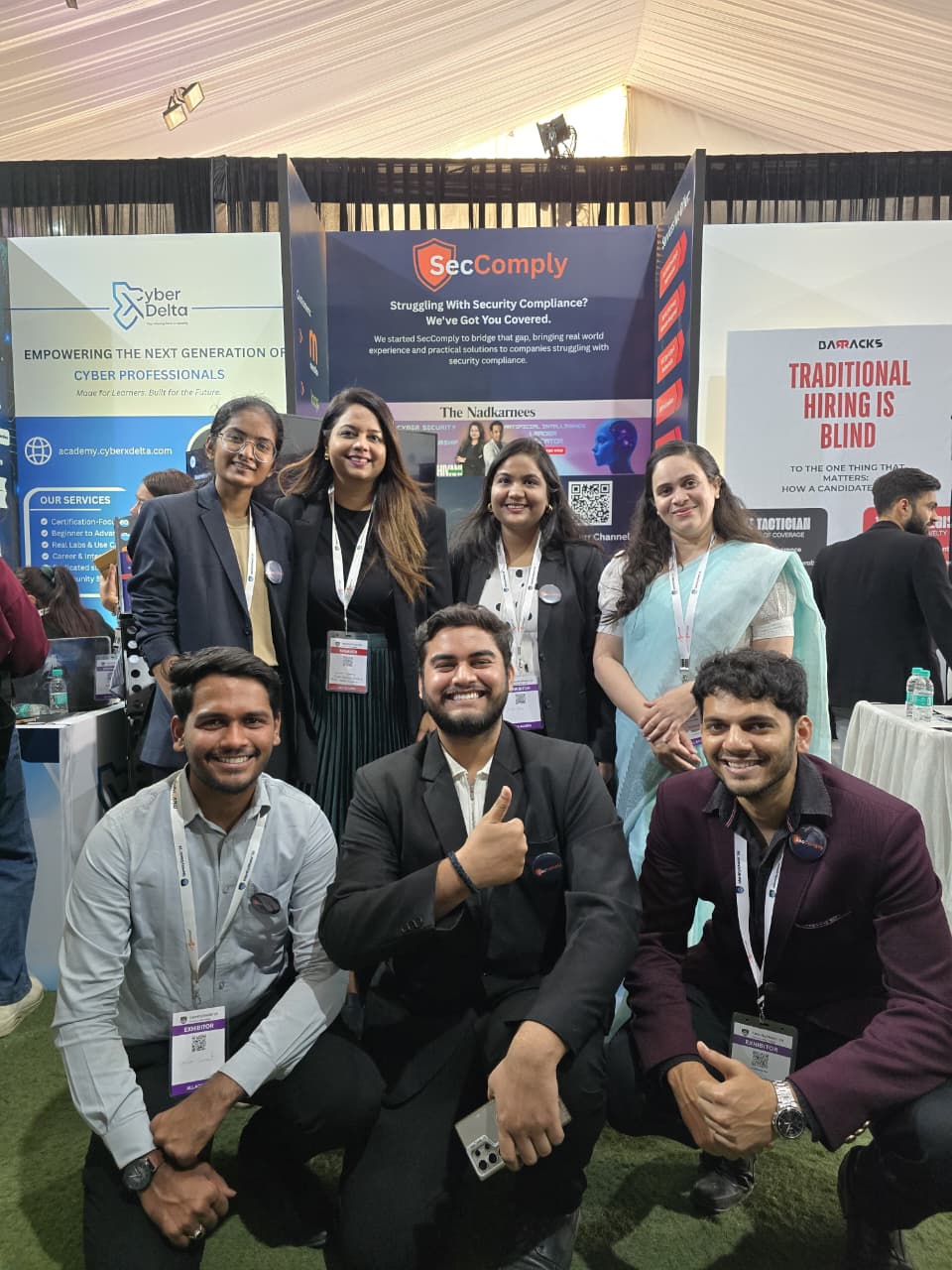 Exhibitor hall networking