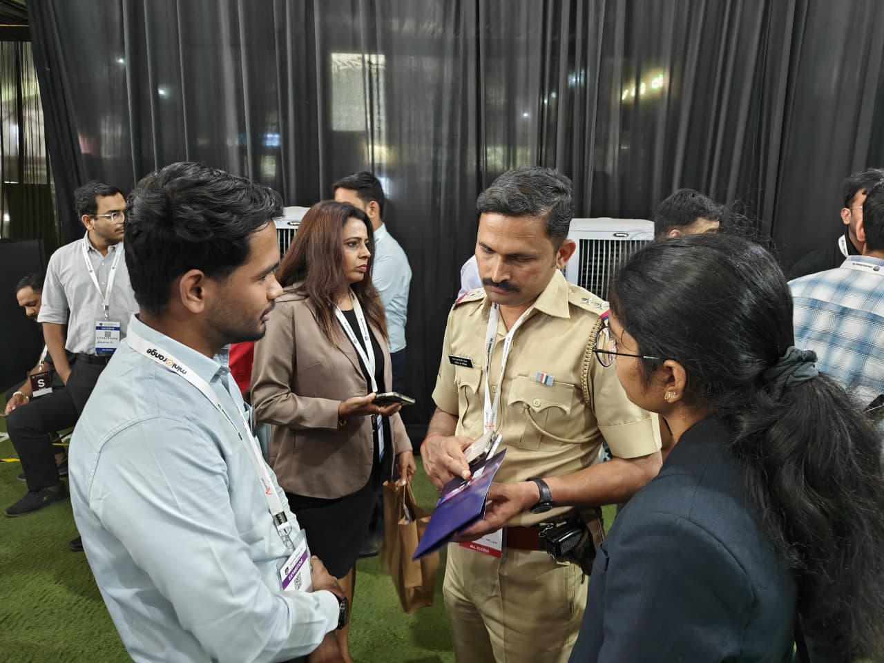 Networking with industry executives