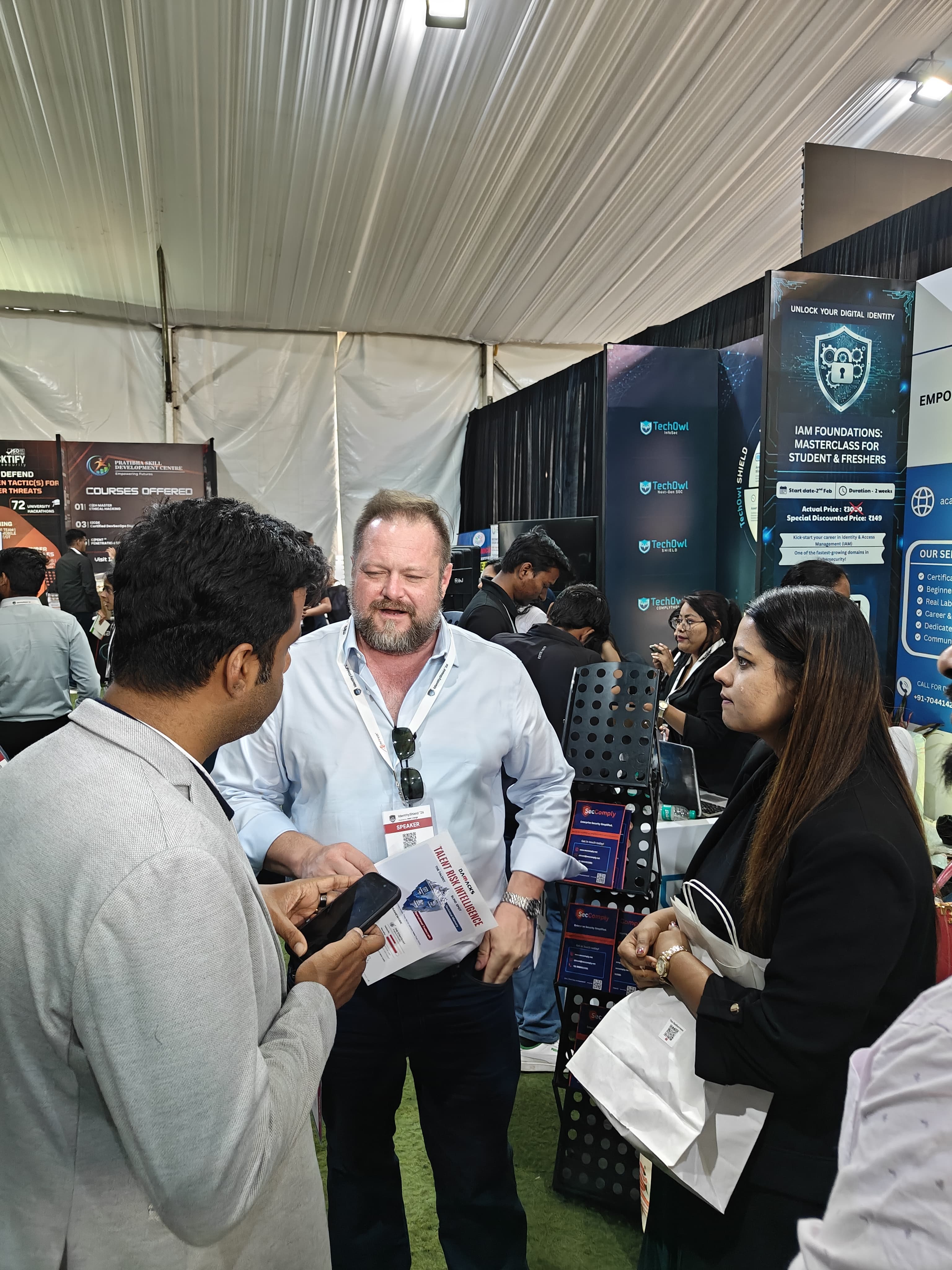 Shivani Tikadia speaking at IdentityShield Summit 2026